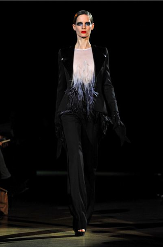 Illustration for article titled Givenchy's Couture Flight Of Gothic-Iberian Fancy